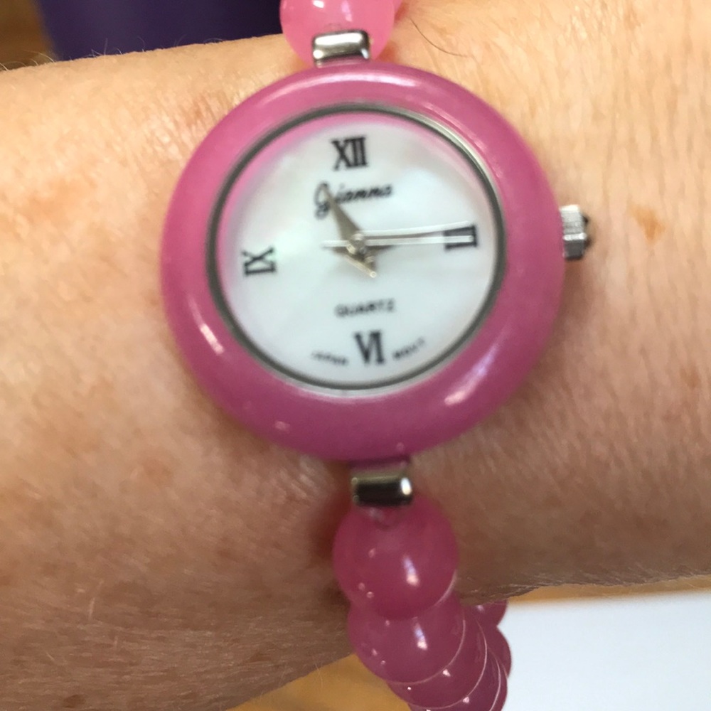Quartz Jade Watch - Picture 5 of 6